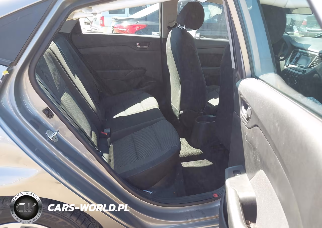 2021 Hyundai Accent Se VIN:3KPC24A64ME138297 - 8