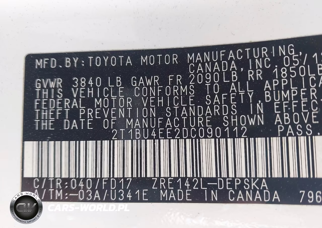 2013 Toyota Corolla S VIN:2T1BU4EE2DC090112 - 9