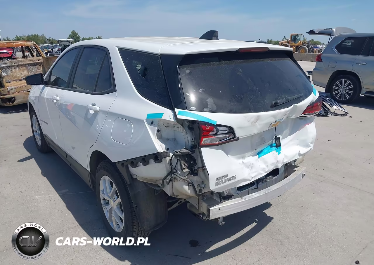 2022 Chevrolet Equinox Fwd Ls VIN:3GNAXHEV7NS205955 - 3