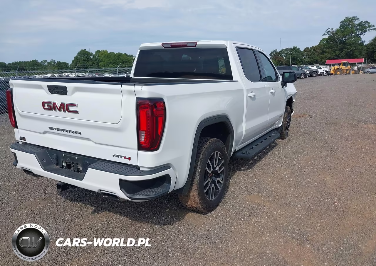 2021 GMC Sierra 1500 4Wd Short Box At4 VIN:3GTP9EEL4MG455360 - 4