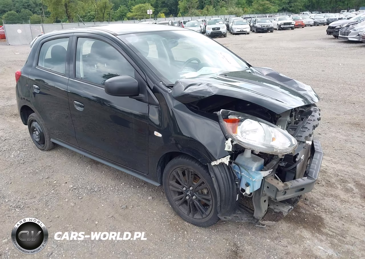 2019 Mitsubishi Mirage Le VIN:ML32A5HJ8KH004742 - 1