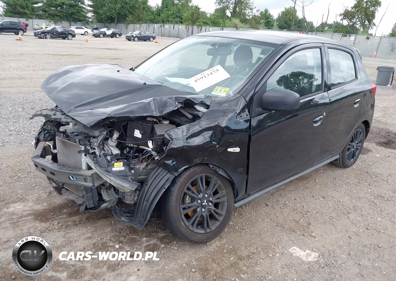 2019 Mitsubishi Mirage Le VIN:ML32A5HJ8KH004742 - 2