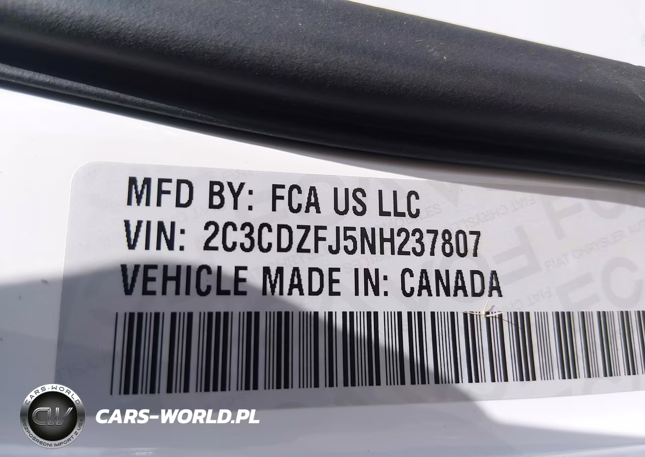 2022 Dodge Challenger R-T Scat Pack VIN:2C3CDZFJ5NH237807 - 9