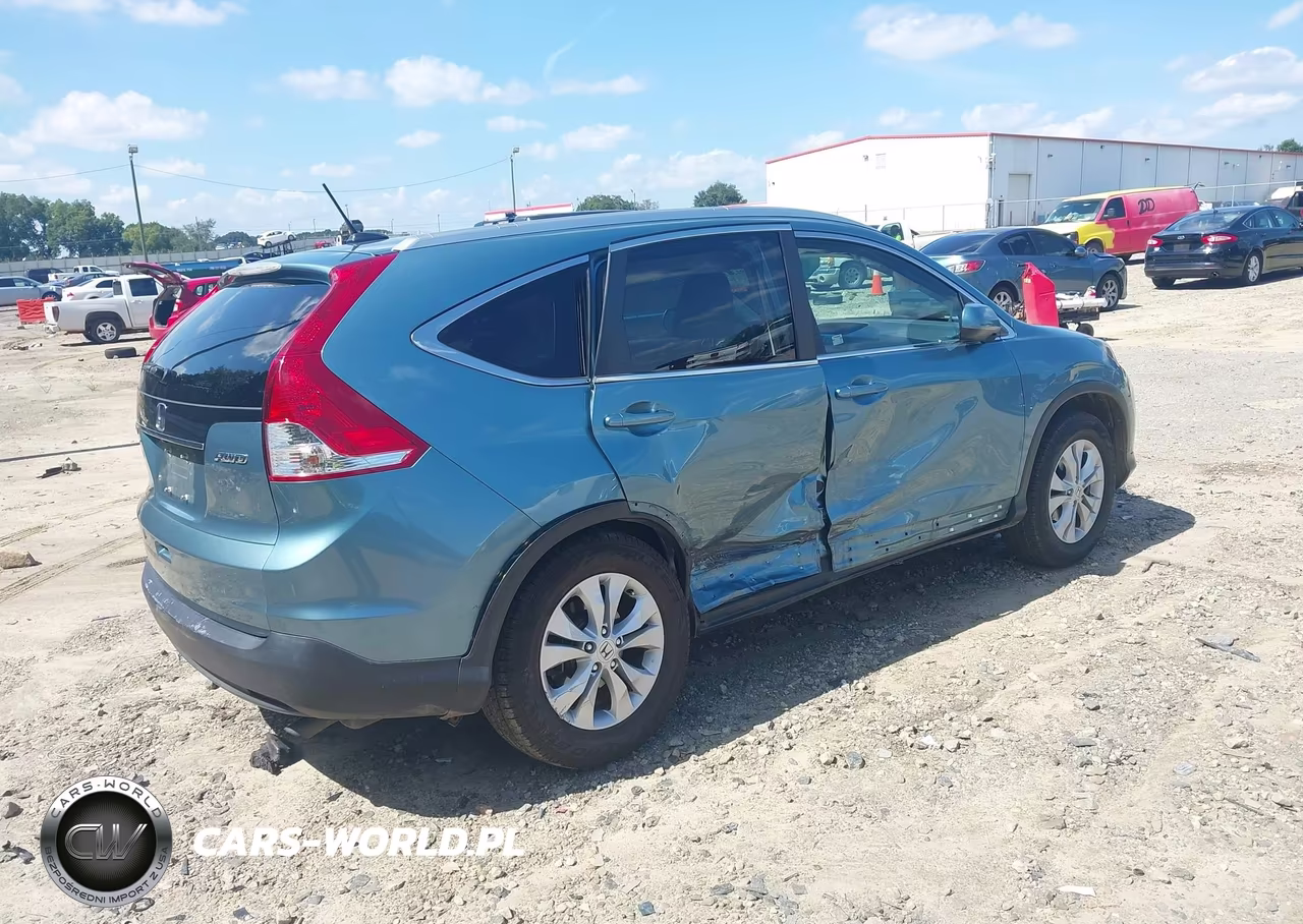 2014 Honda Cr-V Ex-L VIN:2HKRM4H73EH611395 - 4