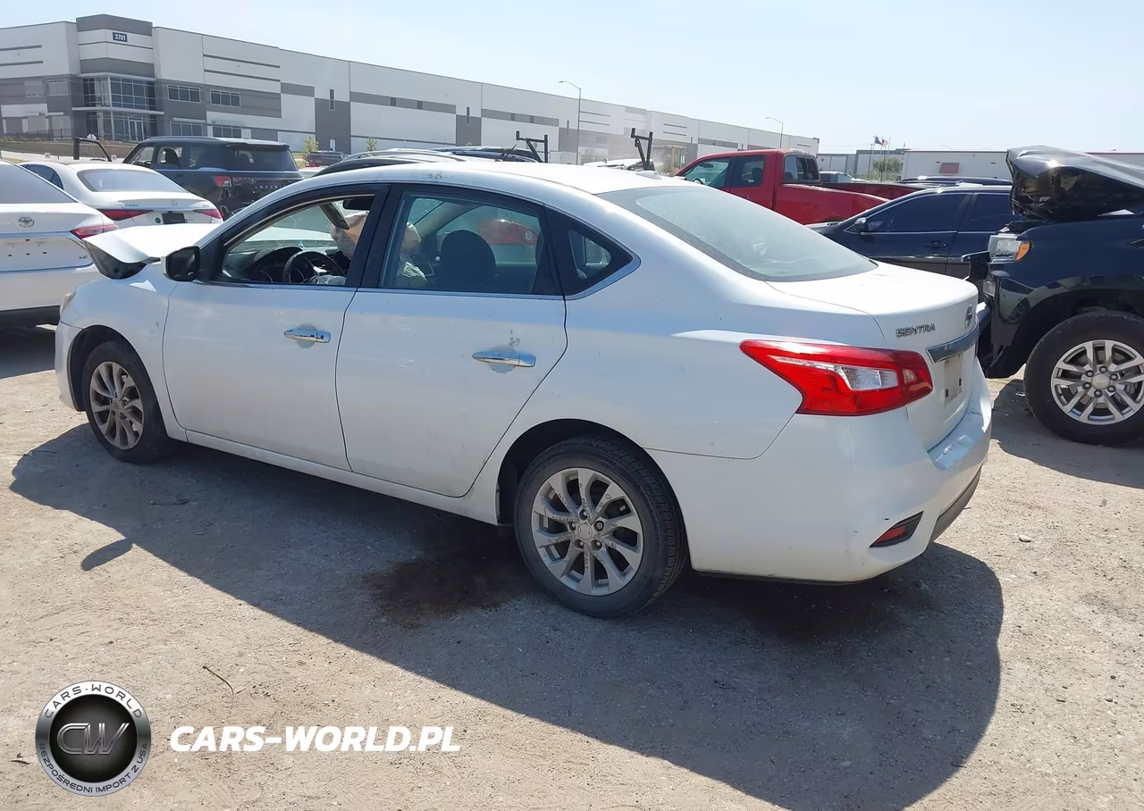 2018 Nissan Sentra Sv VIN:3N1AB7AP9JY240015 - 3