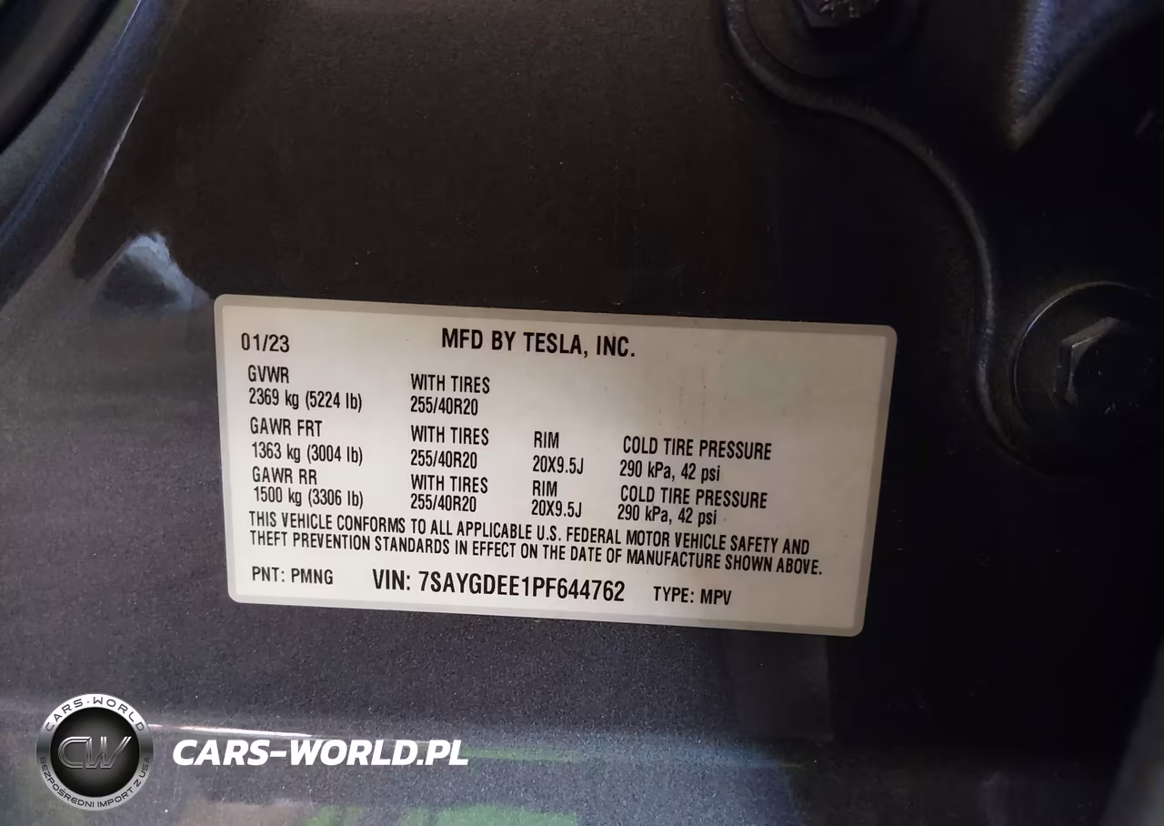 2023 Tesla Model Y VIN:7SAYGDEE1PF644762 - 9