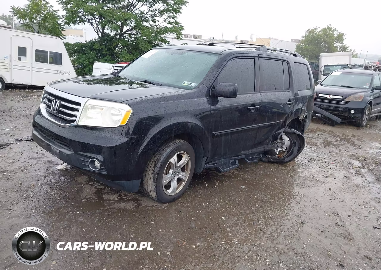 2014 Honda Pilot Ex-L VIN:5FNYF4H76EB003004 - 2