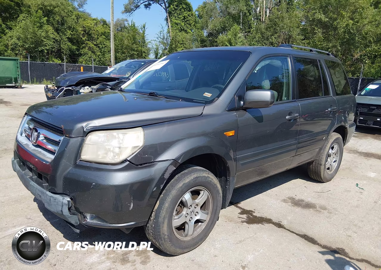 2007 Honda Pilot Ex VIN:5FNYF18487B023374 - 2