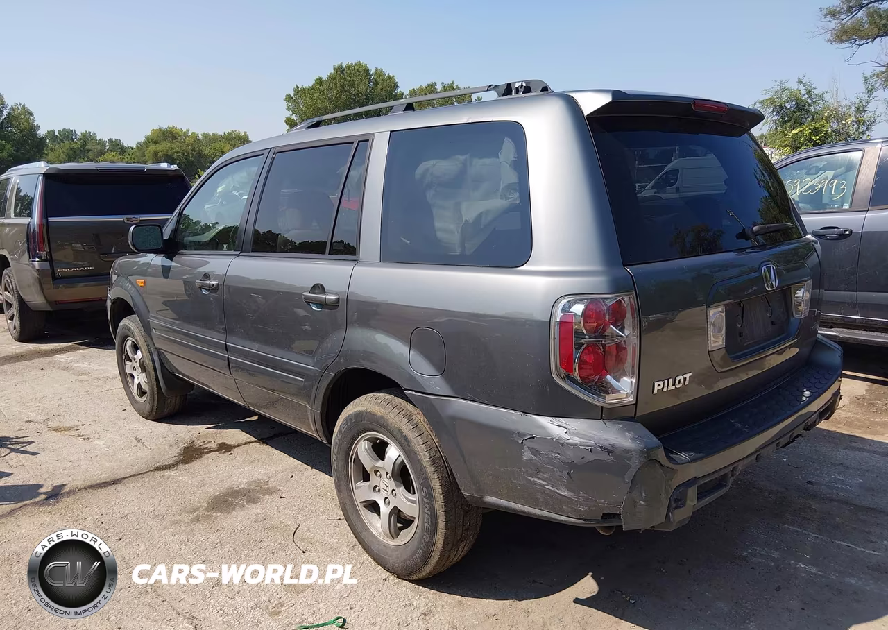 2007 Honda Pilot Ex VIN:5FNYF18487B023374 - 3