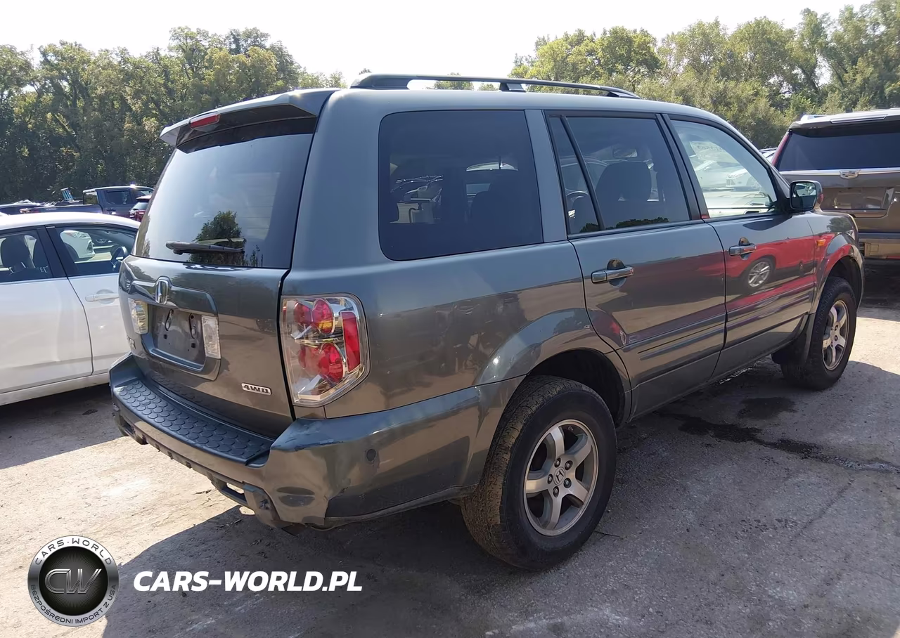 2007 Honda Pilot Ex VIN:5FNYF18487B023374 - 4