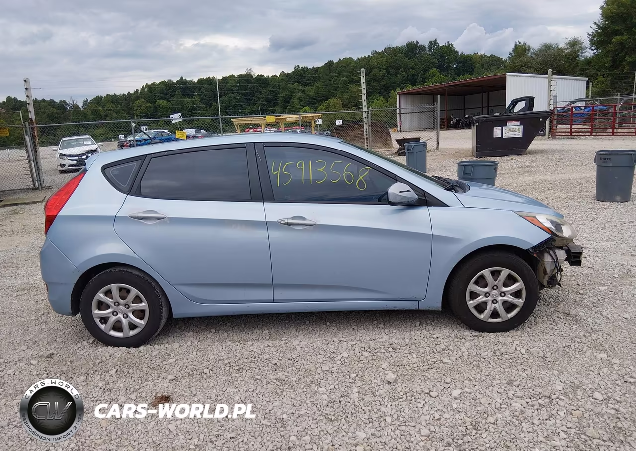 2013 Hyundai Accent Gs VIN:KMHCT5AEXDU107286 - 13