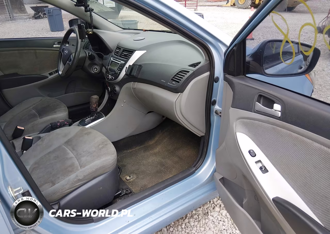 2013 Hyundai Accent Gs VIN:KMHCT5AEXDU107286 - 5