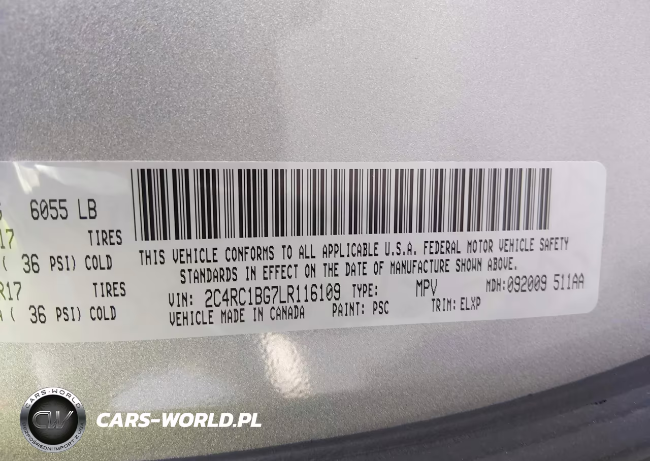 2020 Chrysler Pacifica Touring L VIN:2C4RC1BG7LR116109 - 9