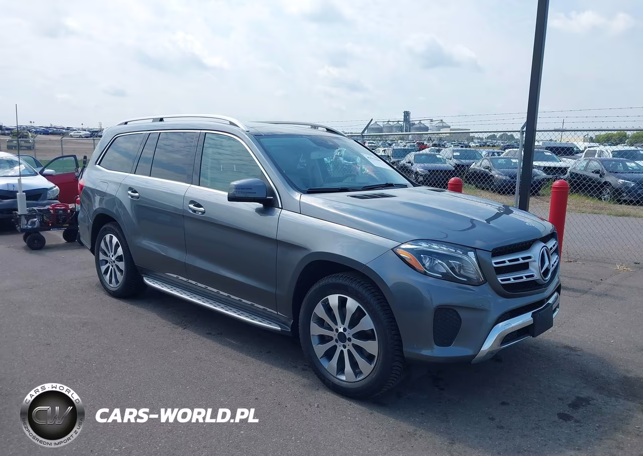 2018 Mercedes-Benz Gls 450 4Matic VIN:4JGDF6EE8JB086098 - 1