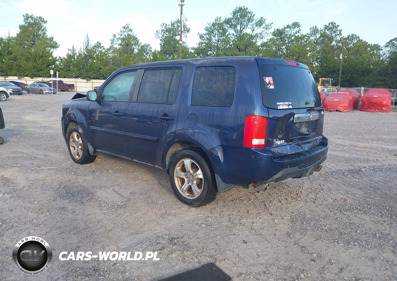 2014 Honda Pilot Ex-L VIN:5FNYF3H5XEB018694 - 3