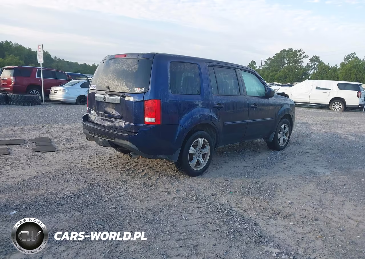 2014 Honda Pilot Ex-L VIN:5FNYF3H5XEB018694 - 4