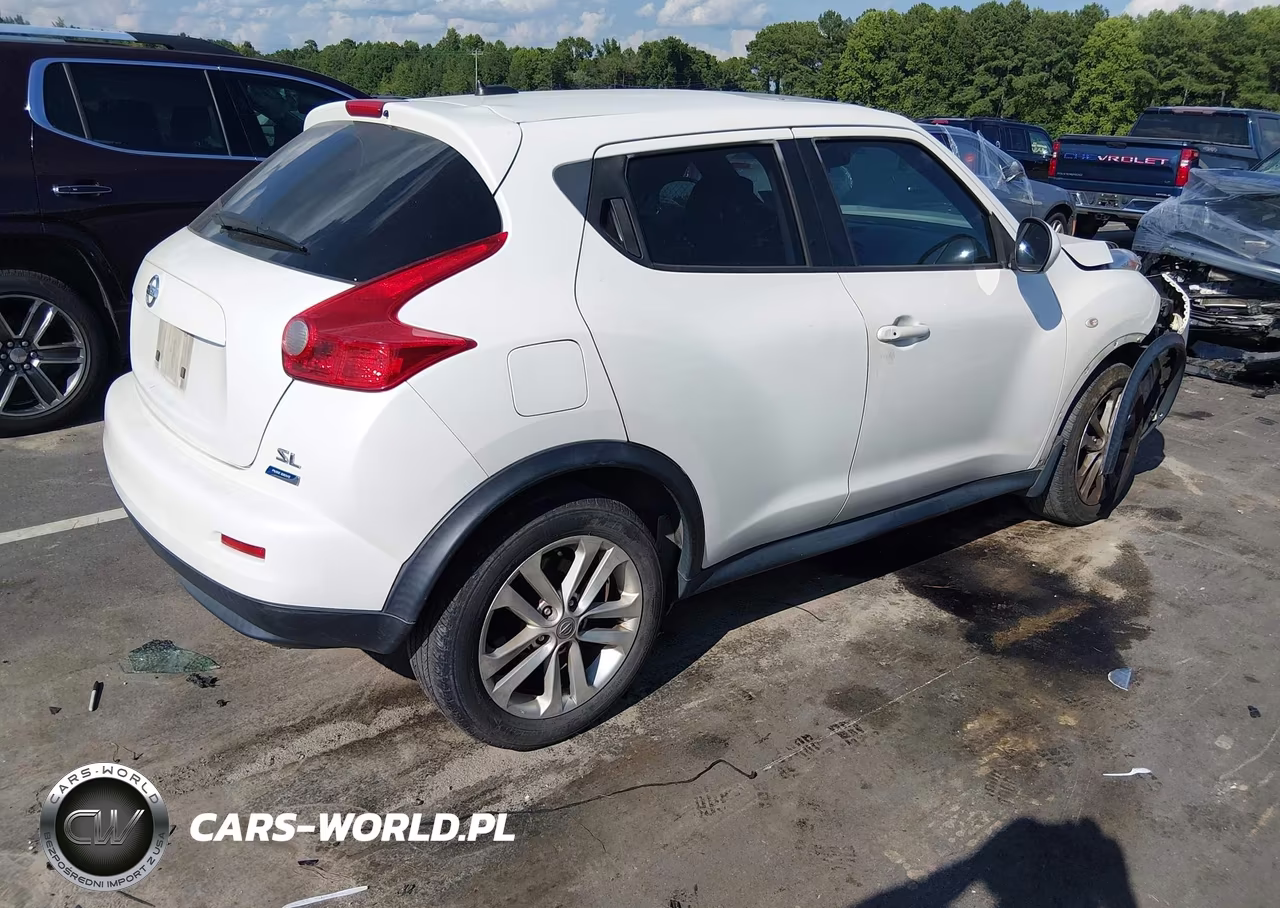 2014 Nissan Juke Sl VIN:JN8AF5MRXET350576 - 4