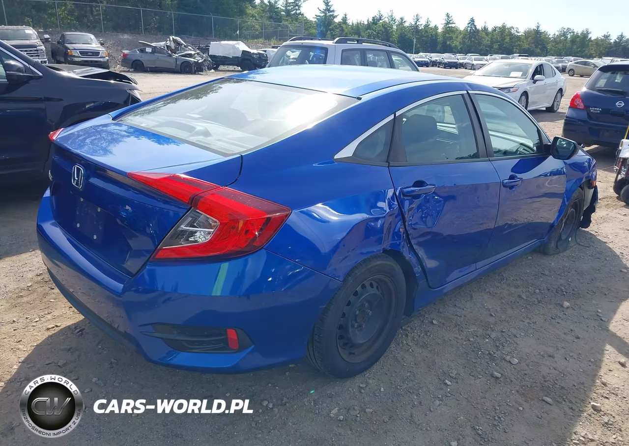 2018 Honda Civic Lx VIN:2HGFC2F52JH542408 - 4