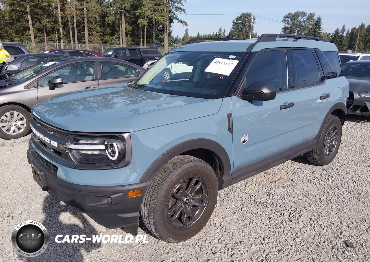 2022 Ford Bronco Sport Big Bend VIN:3FMCR9B64NRD77829 - 2