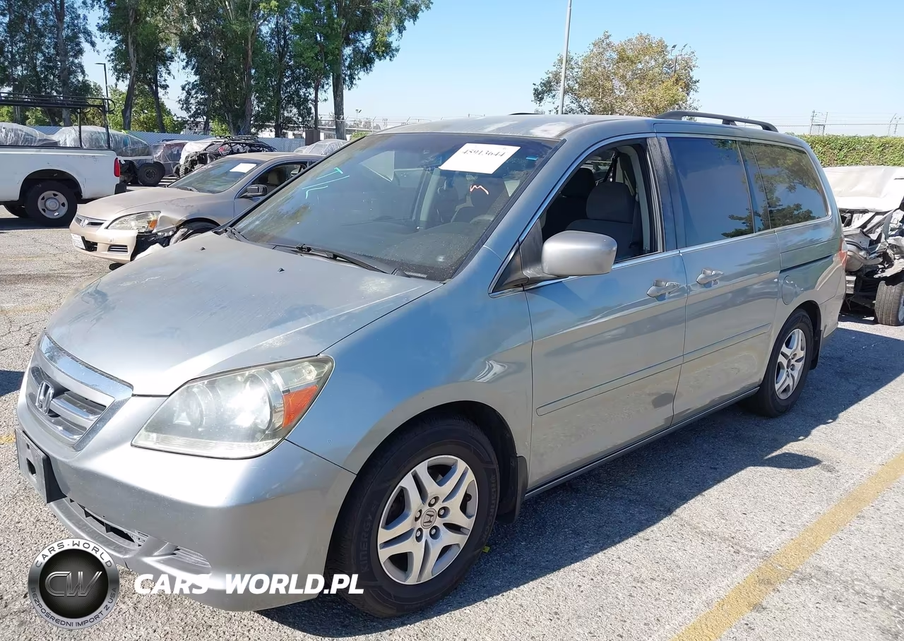 2007 Honda Odyssey Ex VIN:5FNRL38427B092604 - 2