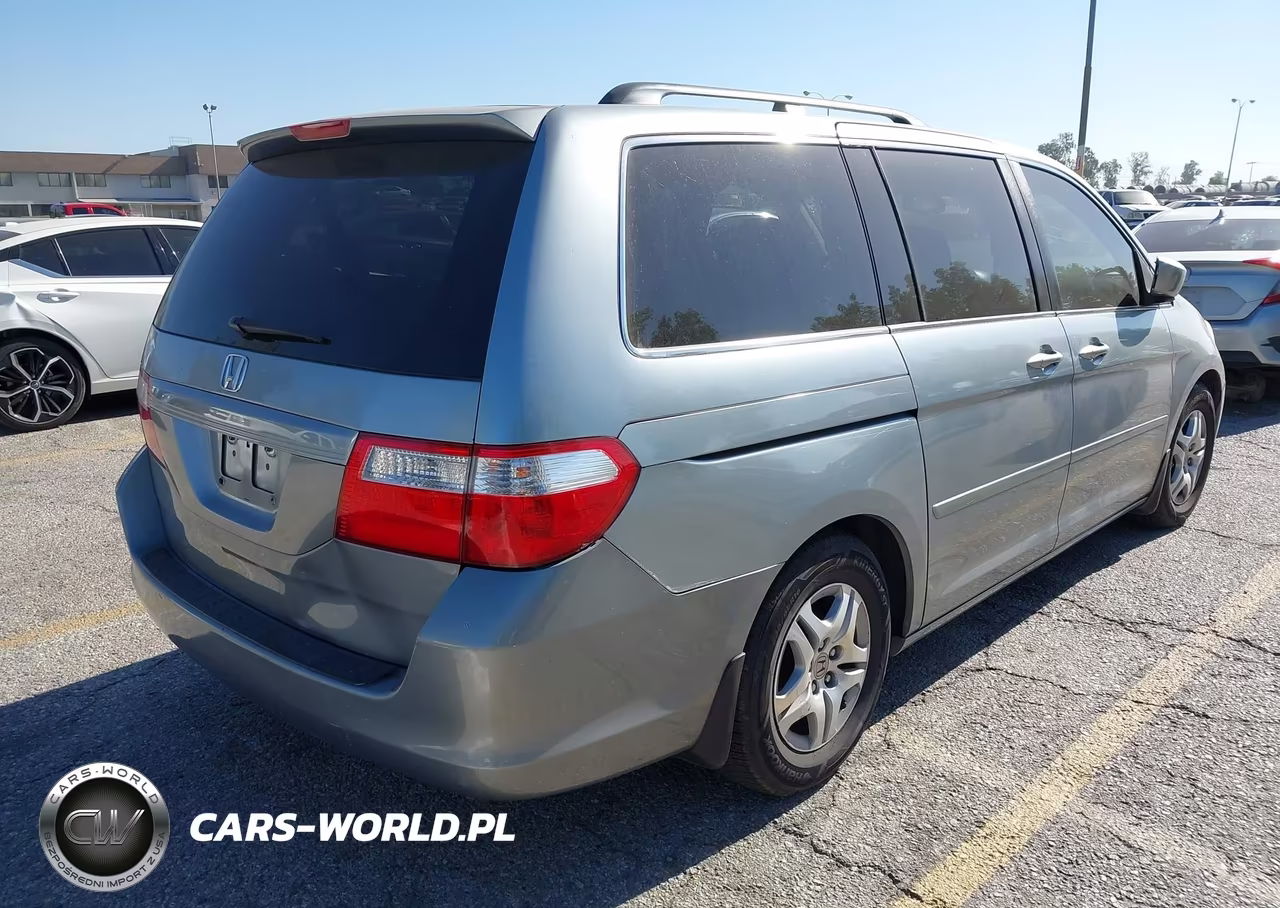 2007 Honda Odyssey Ex VIN:5FNRL38427B092604 - 4