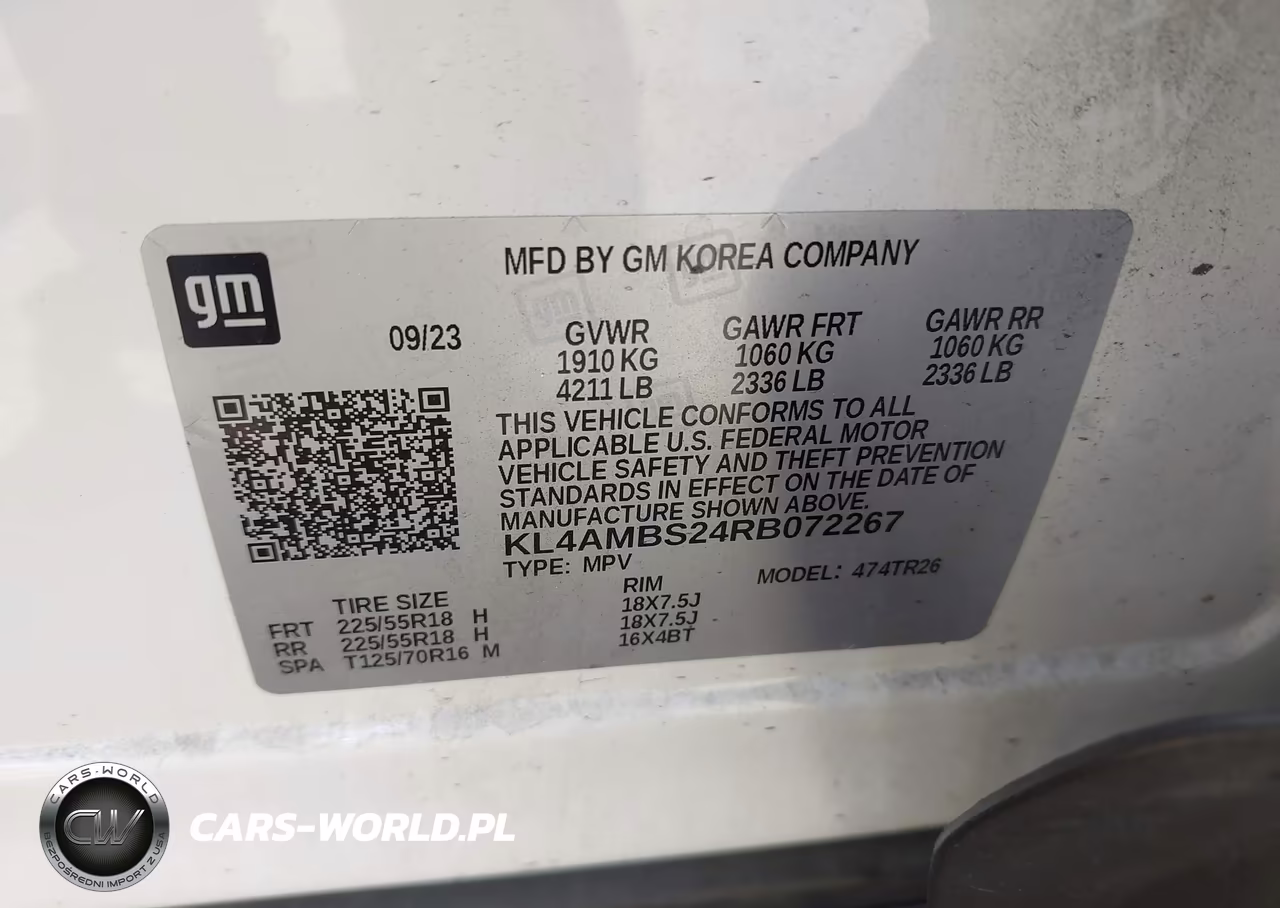 2024 Buick Encore Gx Preferred Fwd VIN:KL4AMBS24RB072267 - 9