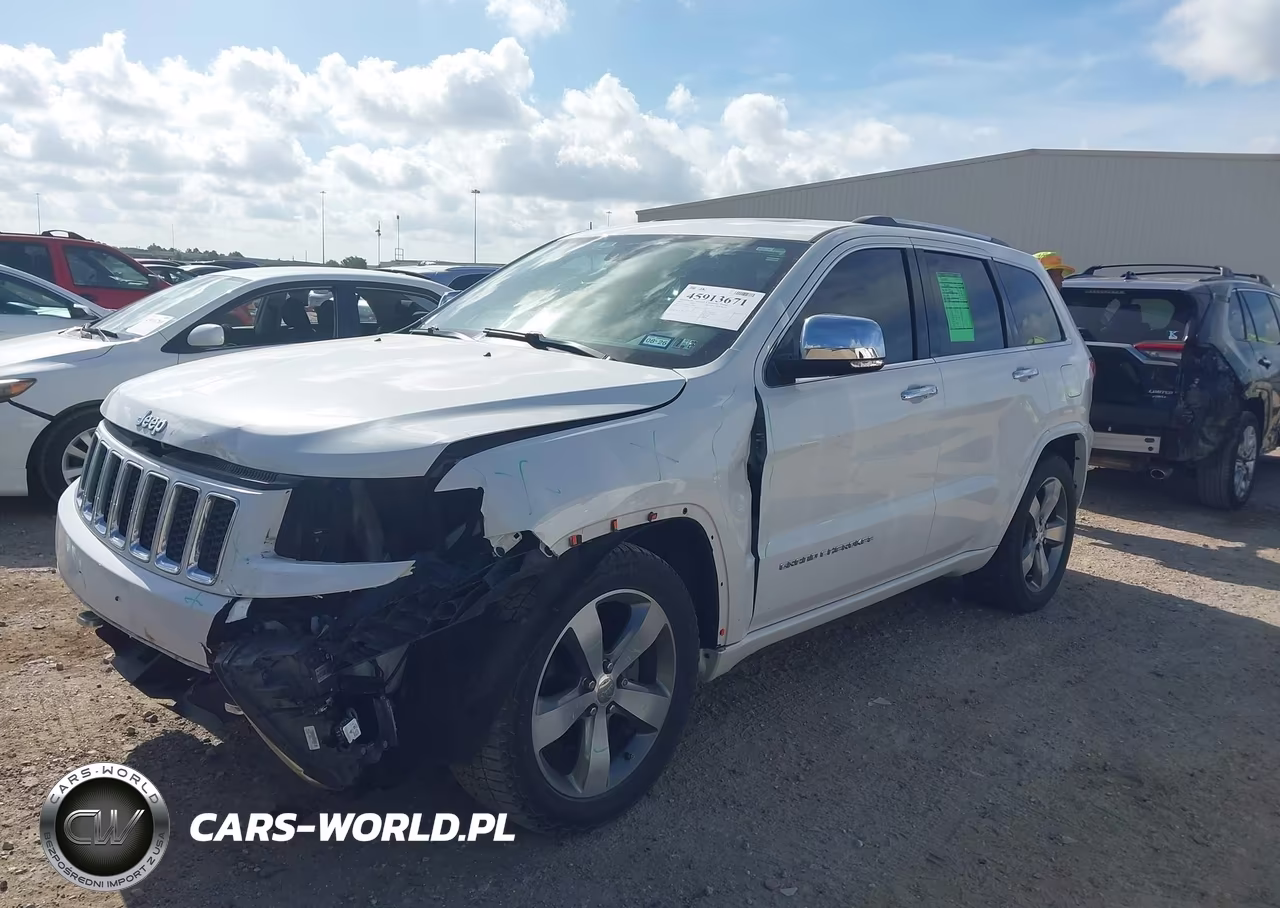 2016 Jeep Grand Cherokee Overland VIN:1C4RJFCGXGC445631 - 2