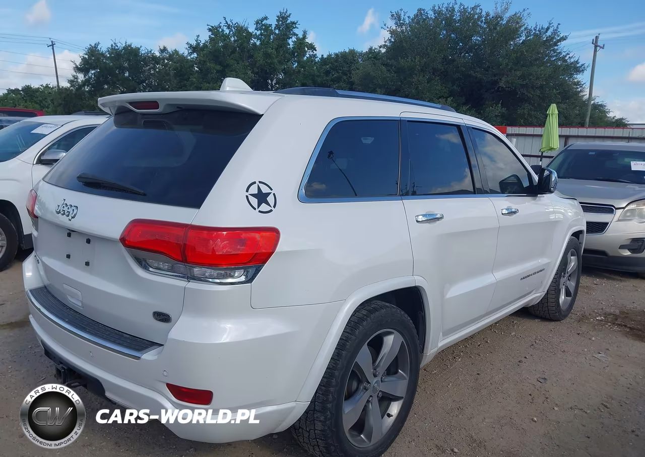 2016 Jeep Grand Cherokee Overland VIN:1C4RJFCGXGC445631 - 4