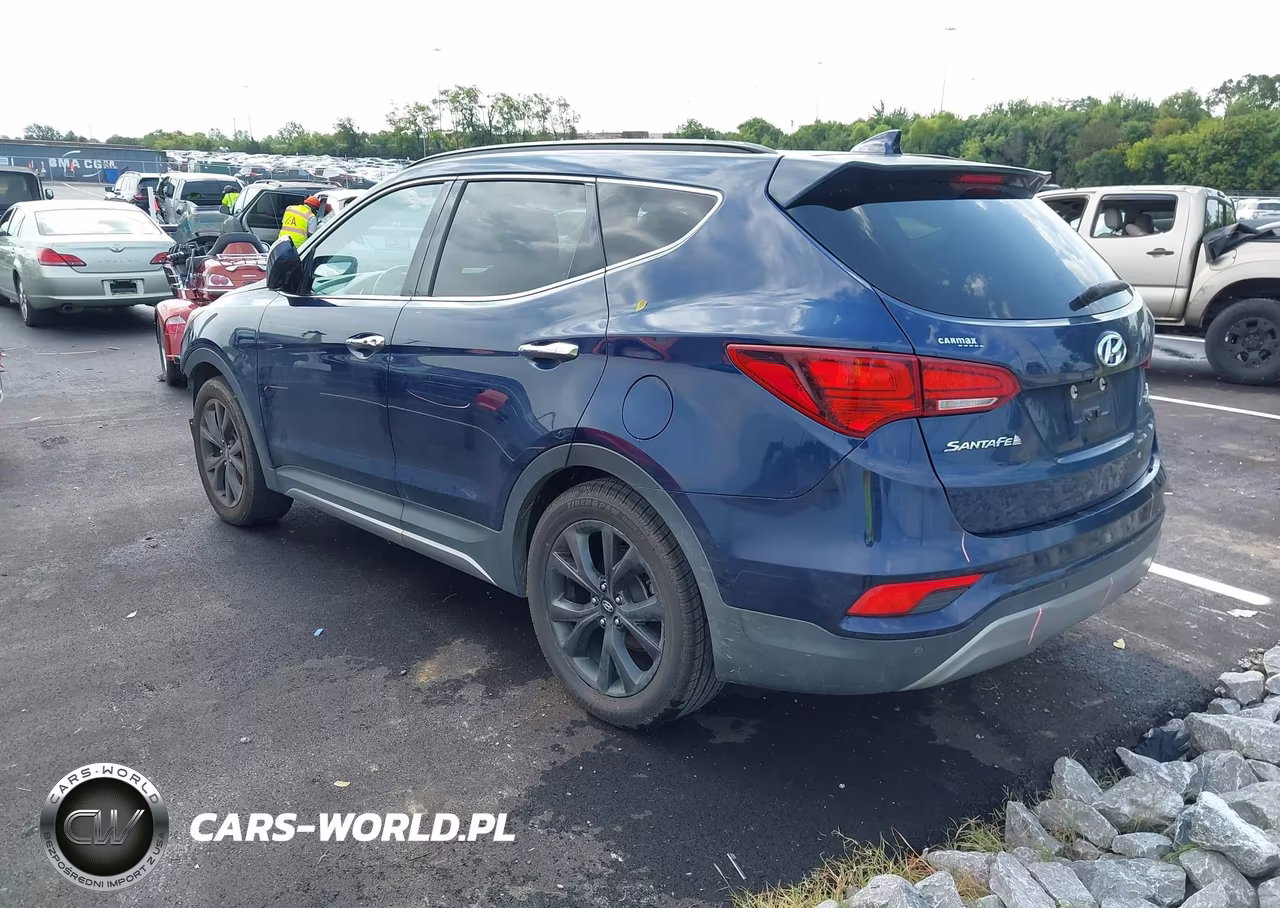 2017 Hyundai Santa Fe Sport 2.0T Ultimate VIN:5XYZW4LA4HG410565 - 3