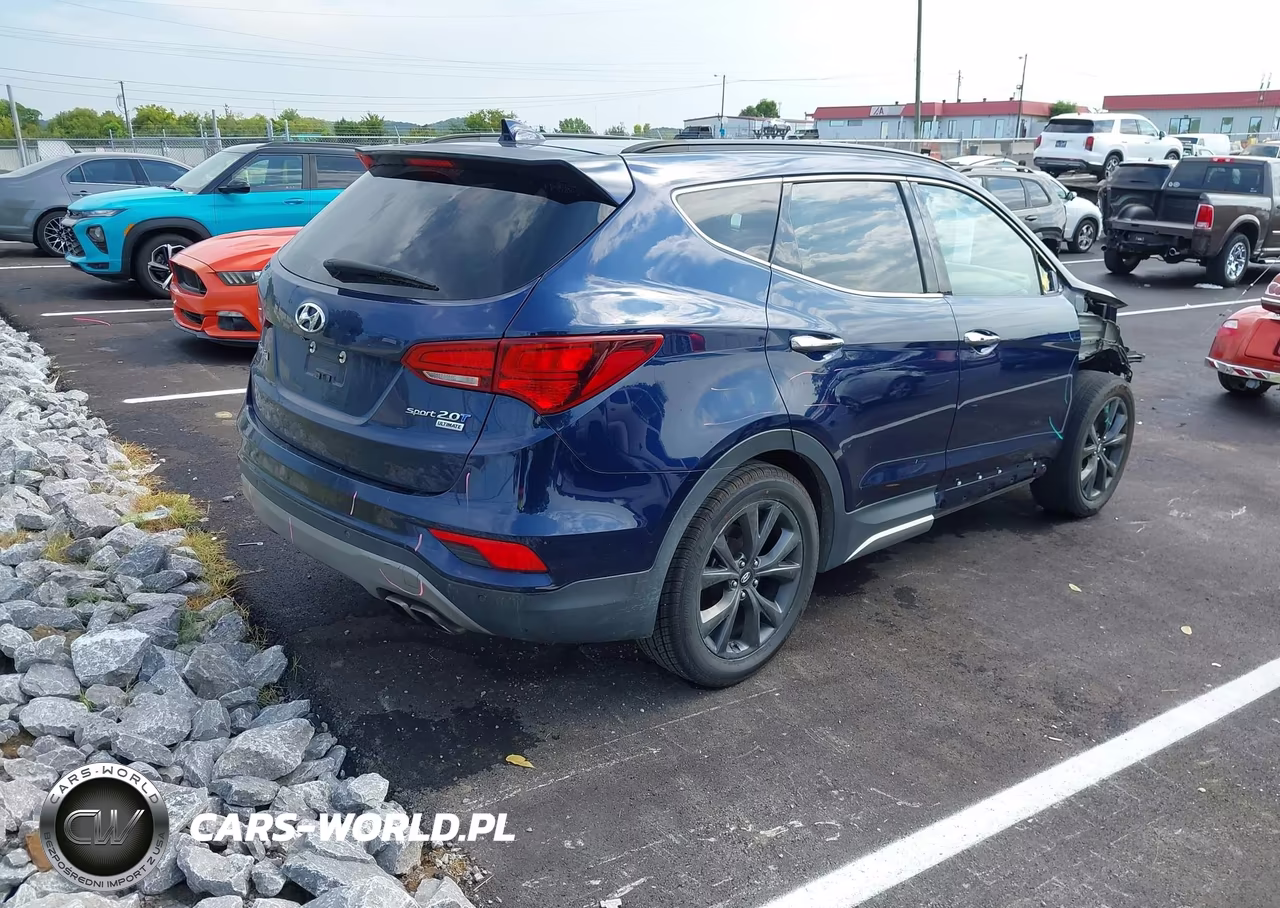 2017 Hyundai Santa Fe Sport 2.0T Ultimate VIN:5XYZW4LA4HG410565 - 4