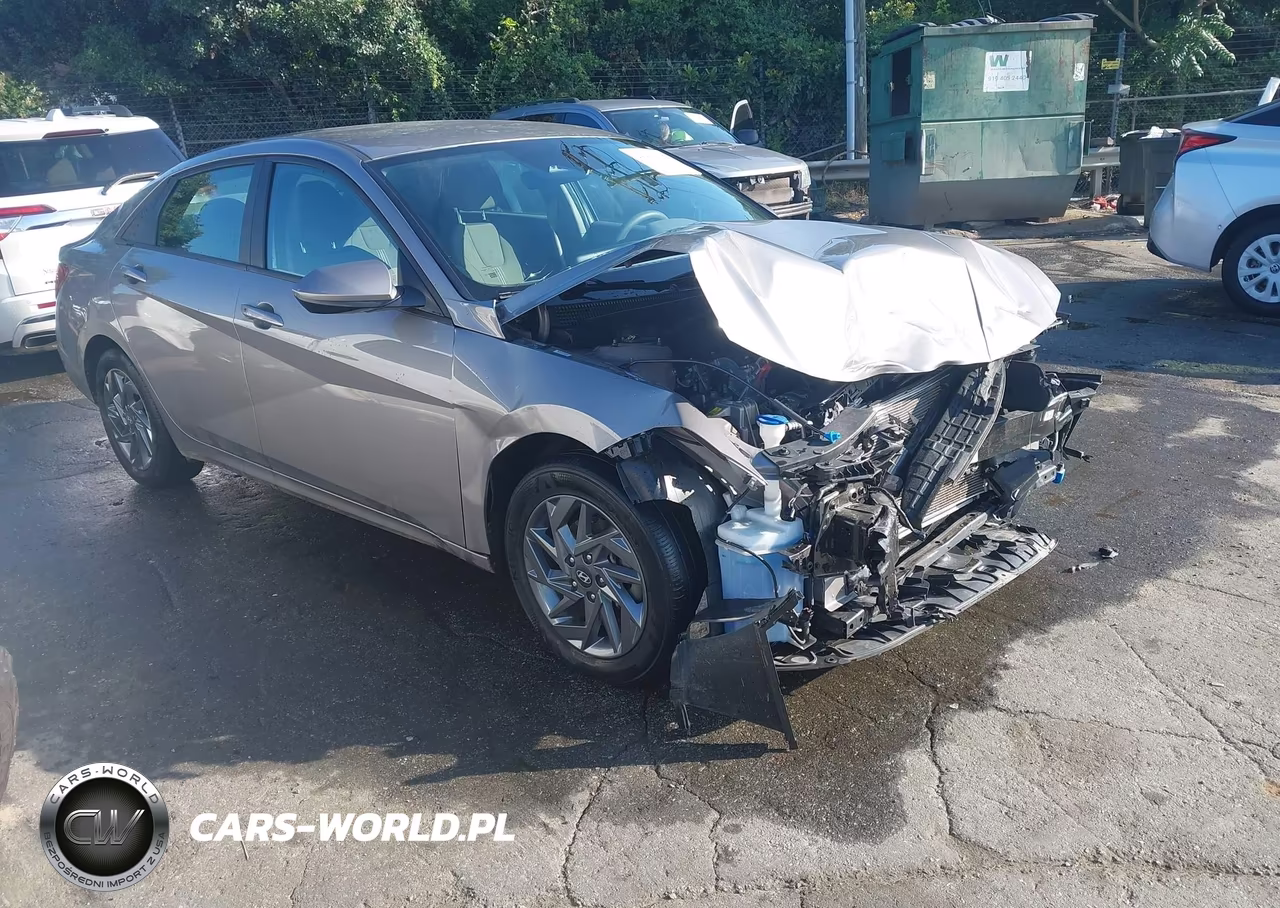 2024 Hyundai Elantra Sel VIN:KMHLM4DG1RU682985 - 1