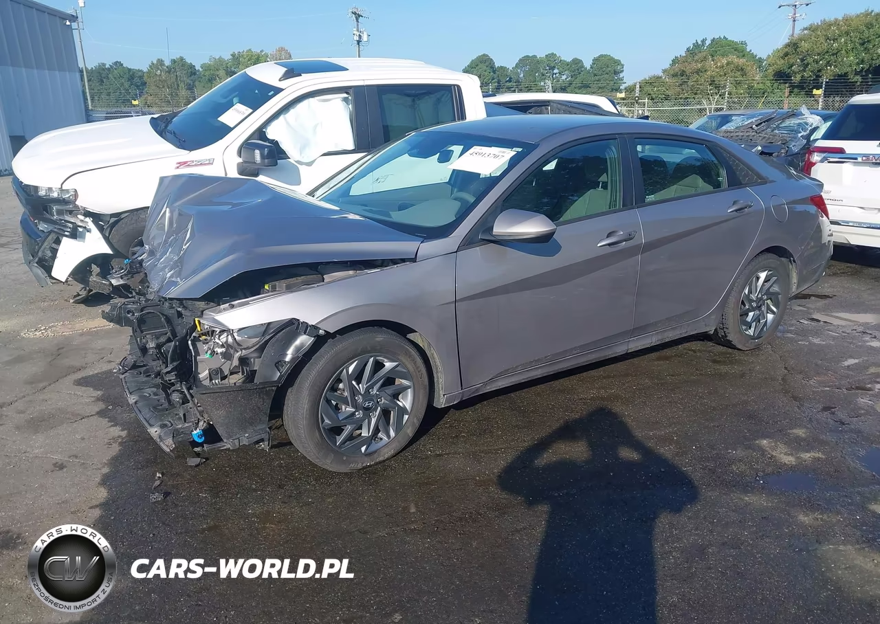 2024 Hyundai Elantra Sel VIN:KMHLM4DG1RU682985 - 2