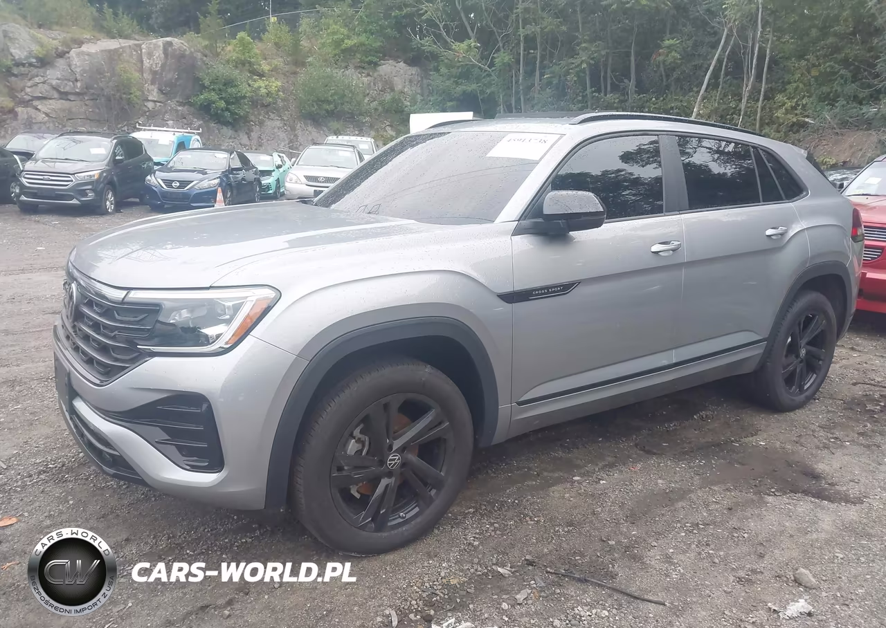 2025 Volkswagen Atlas Cross Sport 2.0T Sel R-Line Black VIN:1V2AE2CA1SC231043 - 2