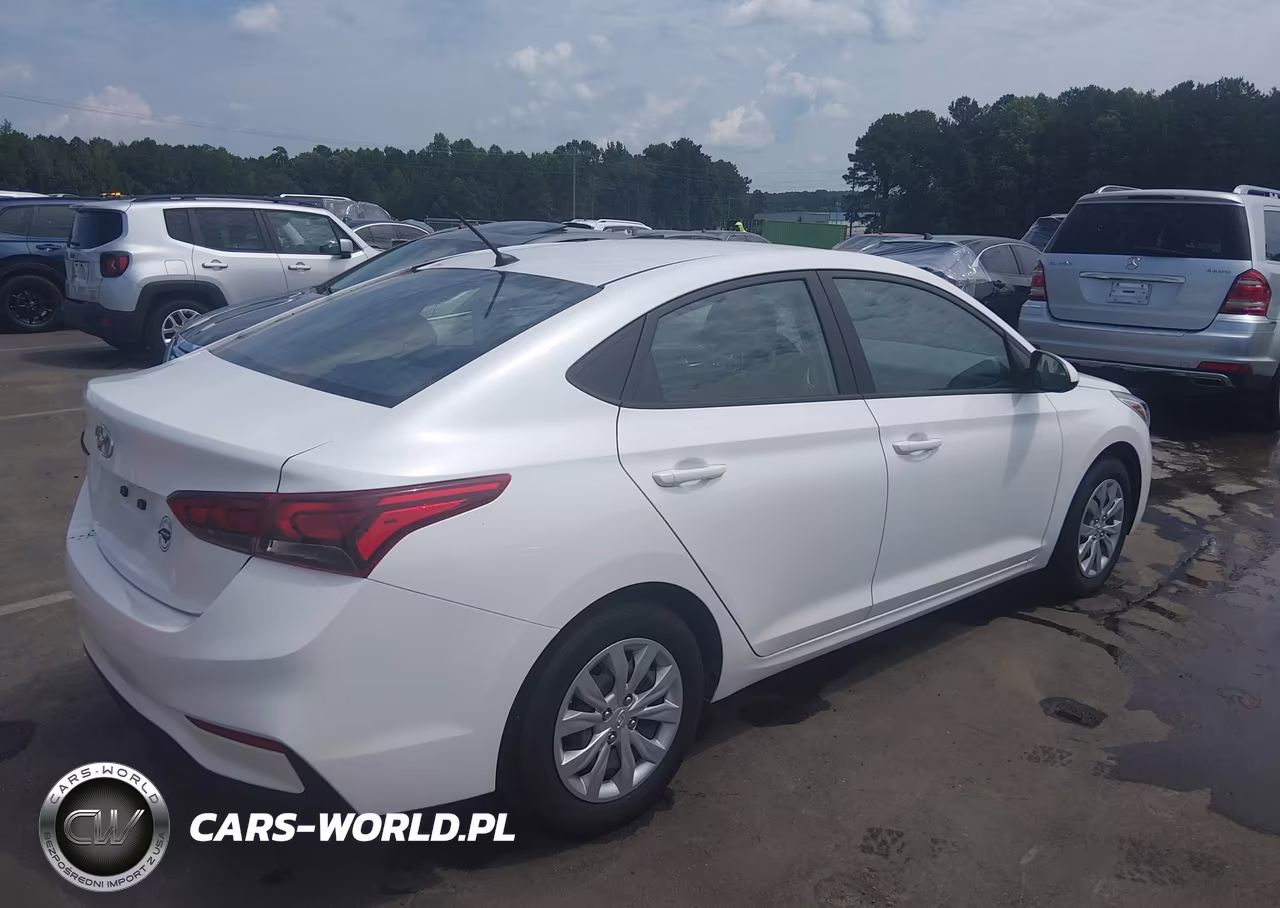 2022 Hyundai Accent Se VIN:3KPC24A60NE178944 - 4