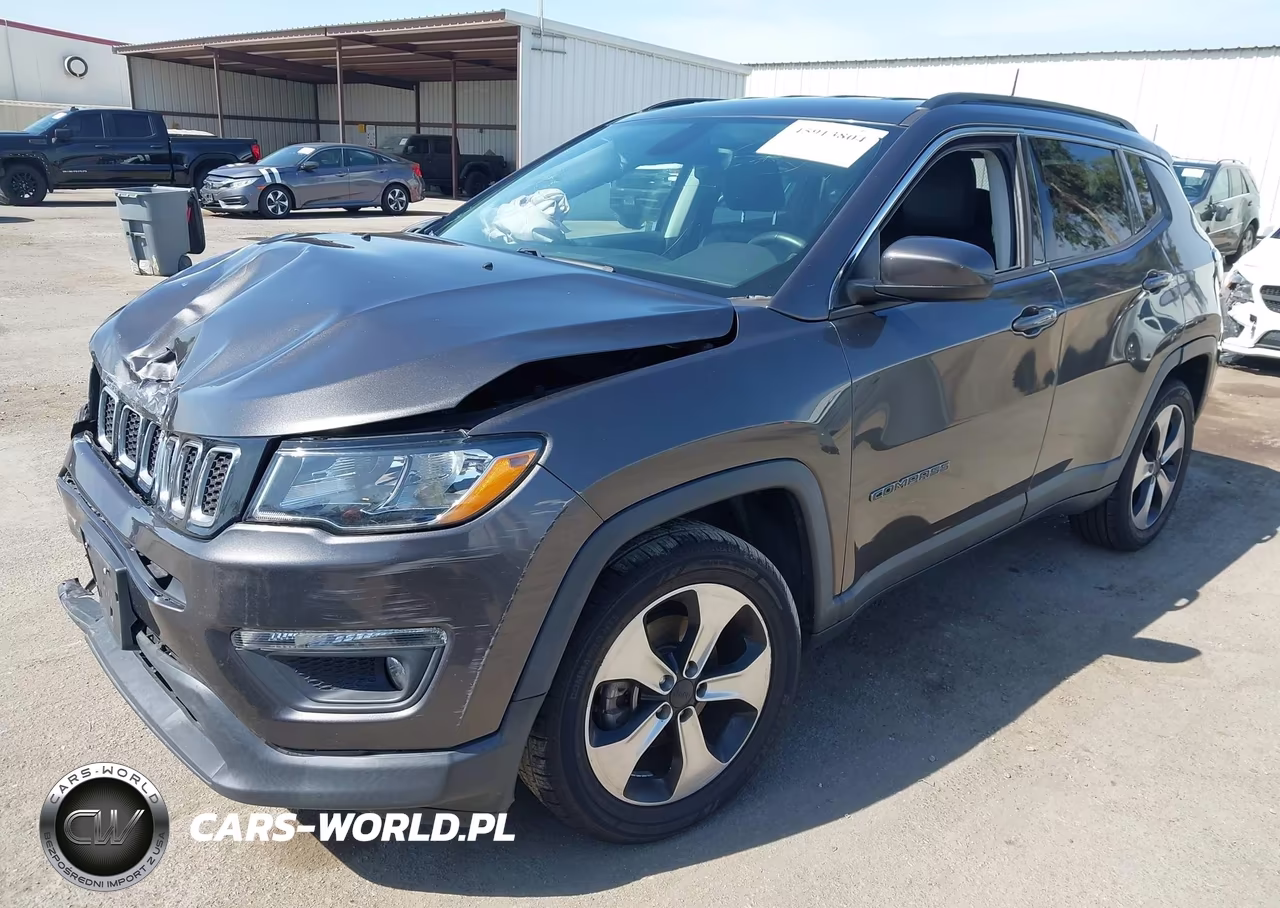 2018 Jeep Compass Latitude Fwd VIN:3C4NJCBB4JT123873 - 2