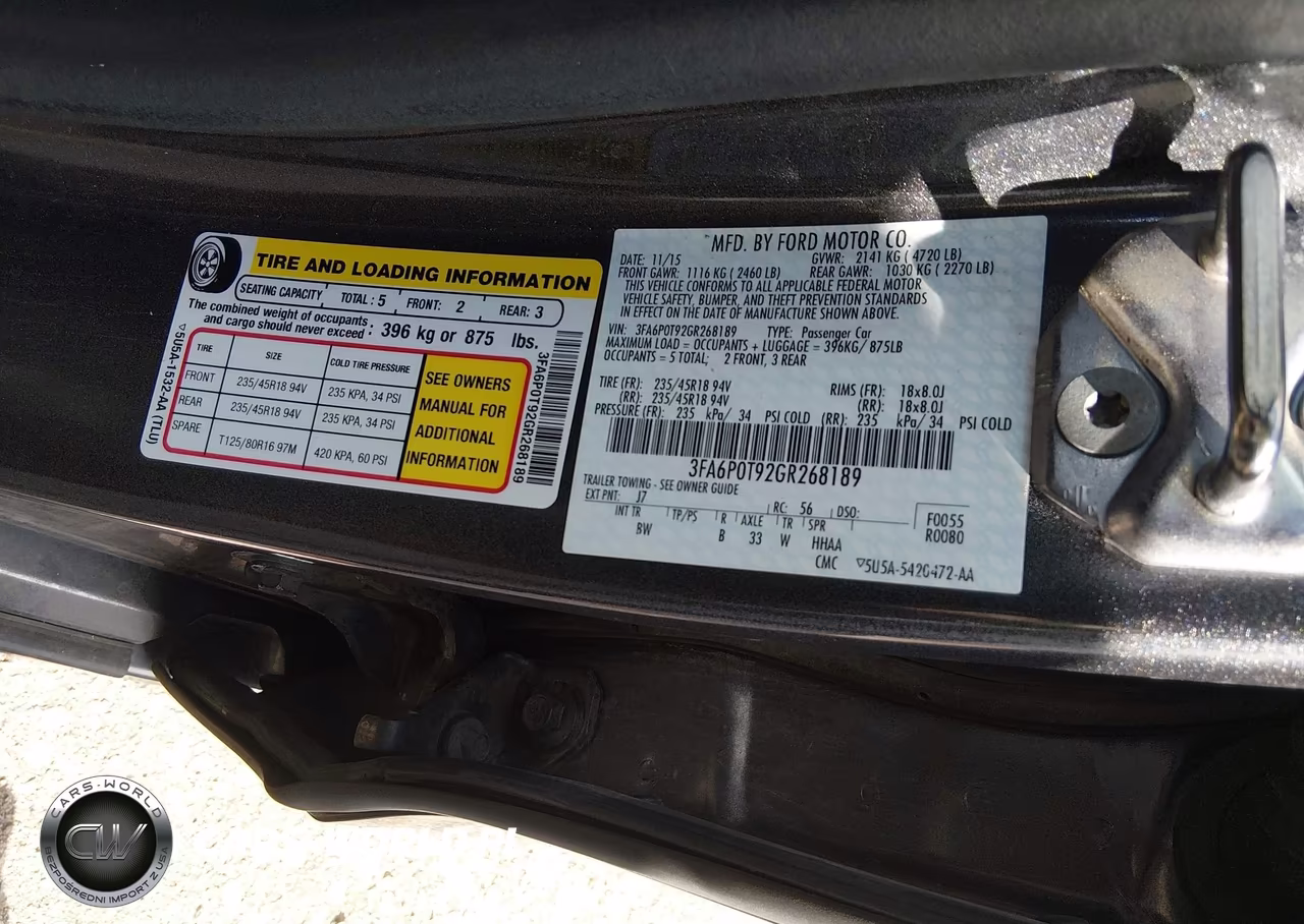 2016 Ford Fusion Se VIN:3FA6P0T92GR268189 - 9