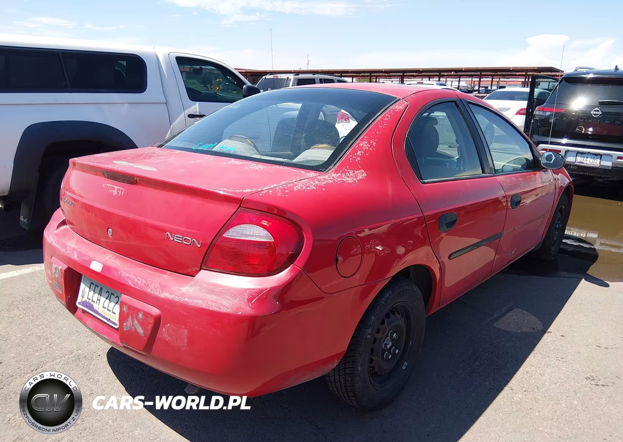 2004 Dodge Neon Se VIN:1B3ES26C94D570818 - 4