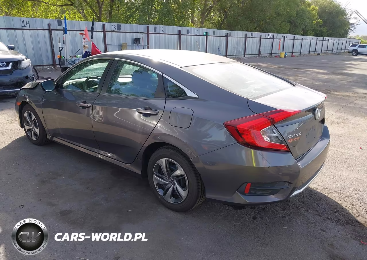 2019 Honda Civic Lx VIN:2HGFC2F65KH562730 - 3