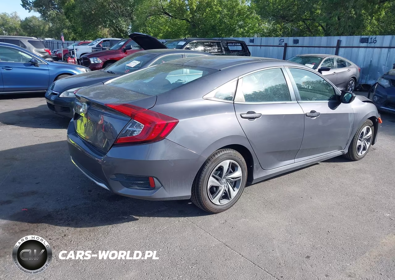 2019 Honda Civic Lx VIN:2HGFC2F65KH562730 - 4