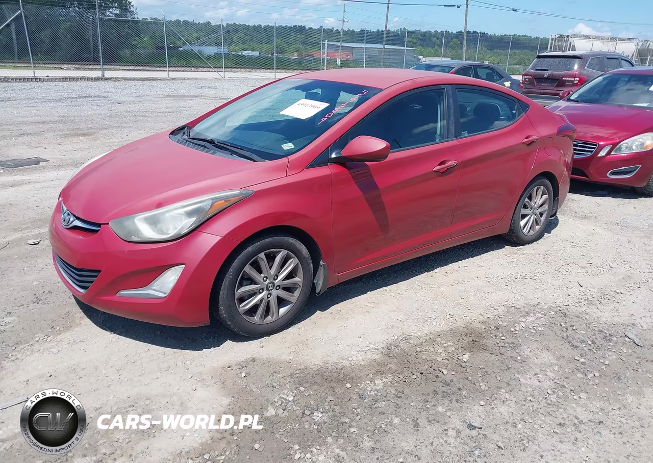 2015 Hyundai Elantra Se-Sport-Limited VIN:KMHDH4AE0FU377467 - 2