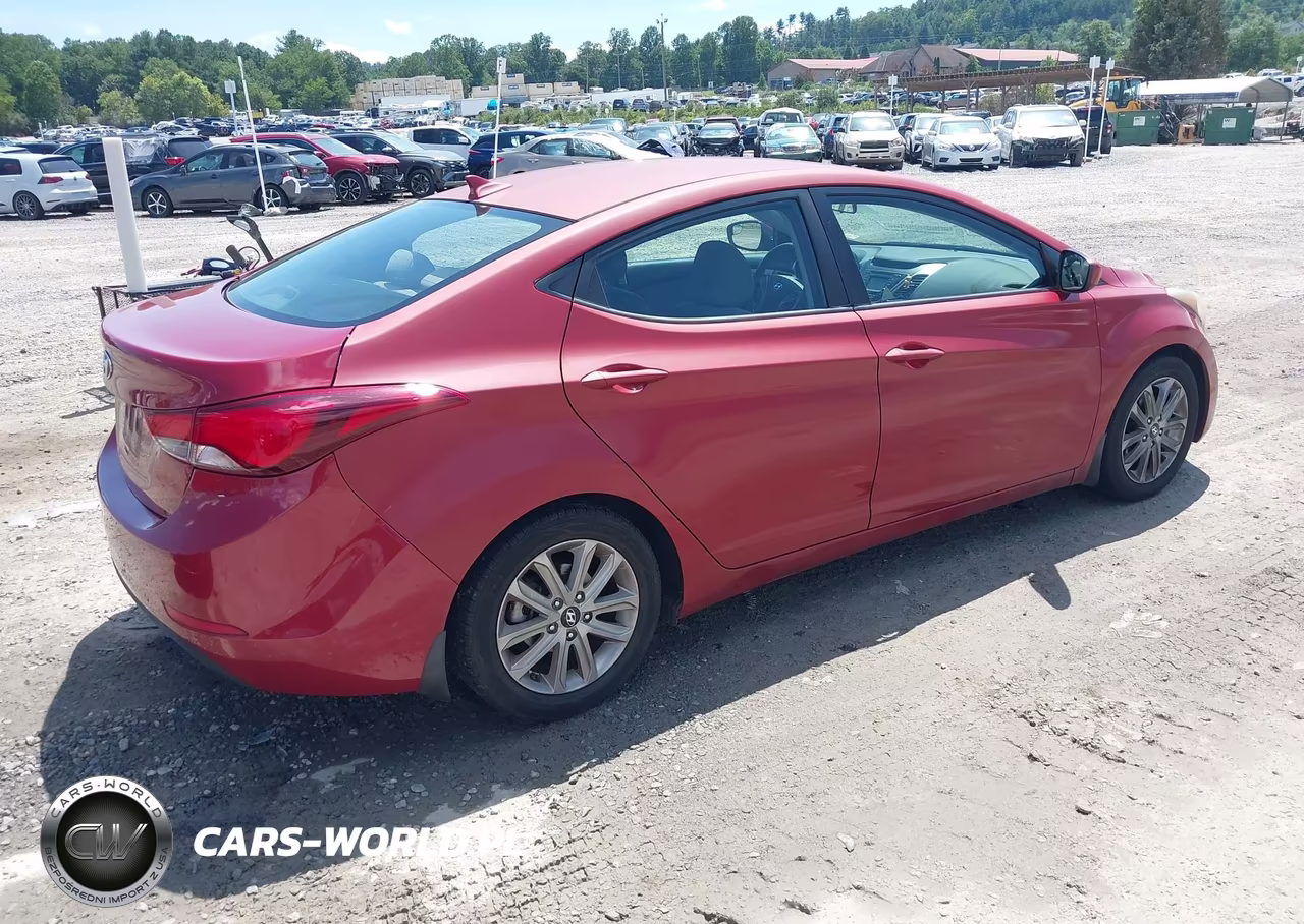 2015 Hyundai Elantra Se-Sport-Limited VIN:KMHDH4AE0FU377467 - 4