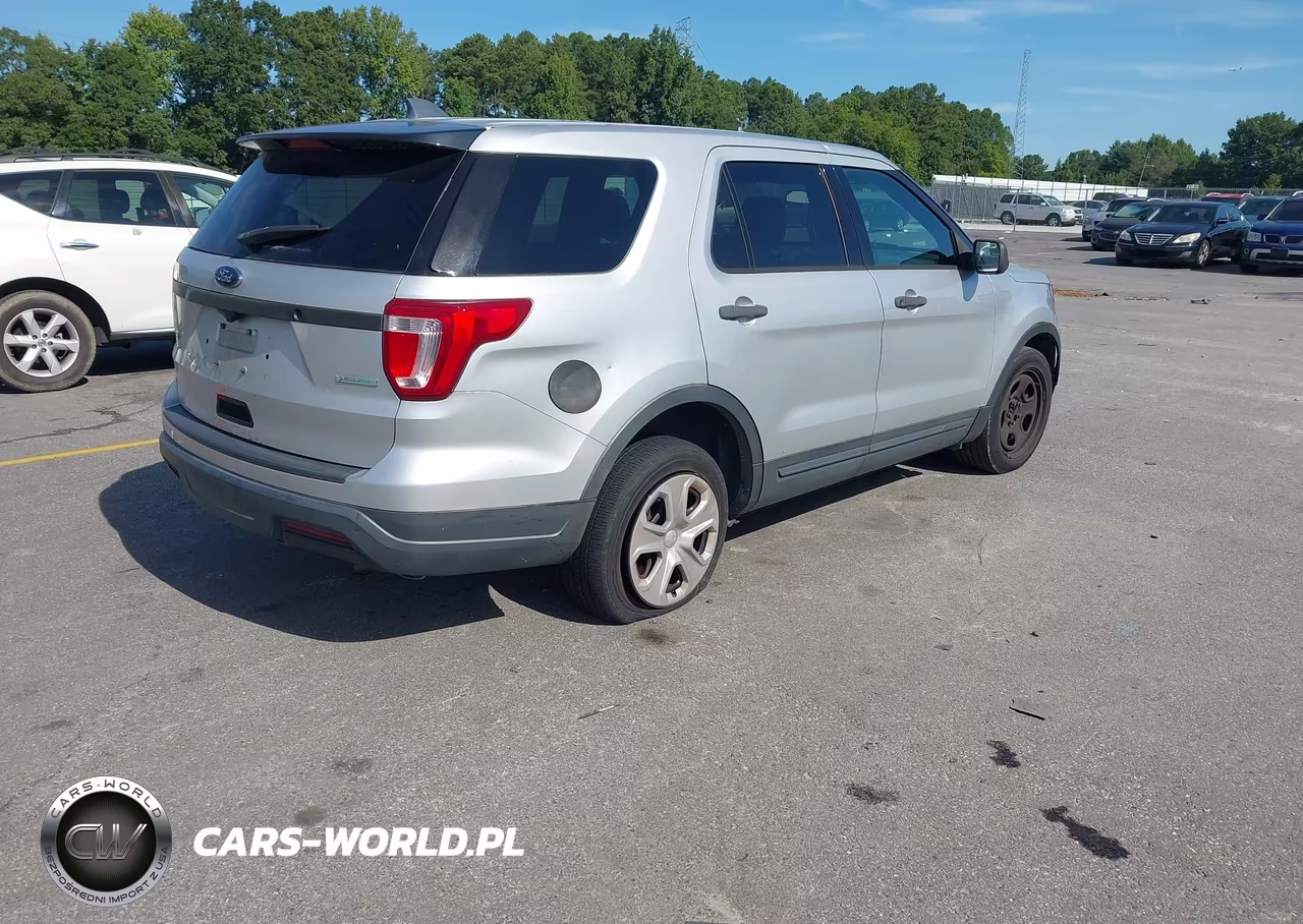 2018 Ford Police Interceptor Utility VIN:1FM5K8AT4JGA58317 - 4