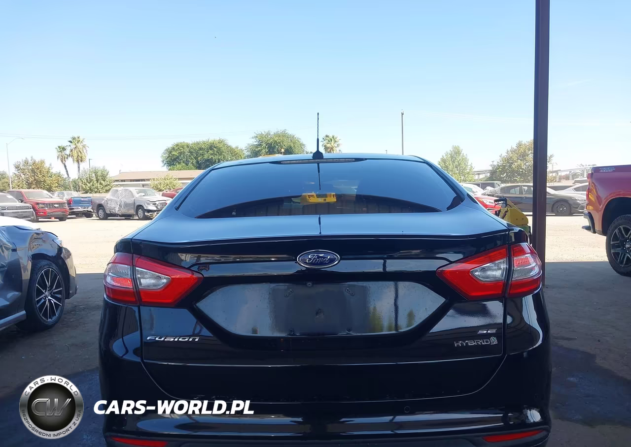 2016 Ford Fusion Hybrid Se VIN:3FA6P0LU1GR187687 - 16