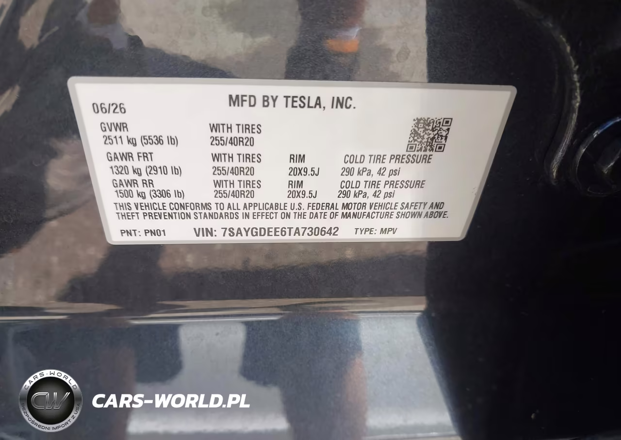 2026 Tesla Model Y All-Wheel Drive-Long Range Launch Series-Premium All-Wheel Drive VIN:7SAYGDEE6TA730642 - 9
