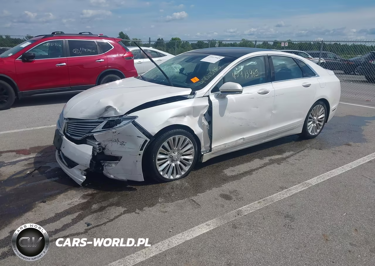 2016 Lincoln Mkz VIN:3LN6L2GK2GR610833 - 2