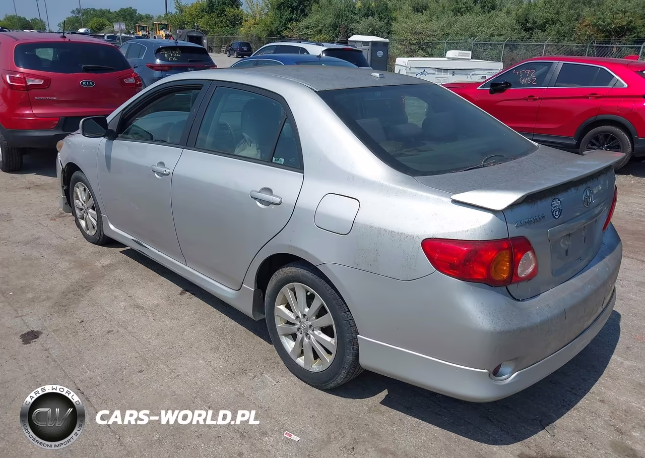 2009 Toyota Corolla S VIN:2T1BU40E69C125880 - 3