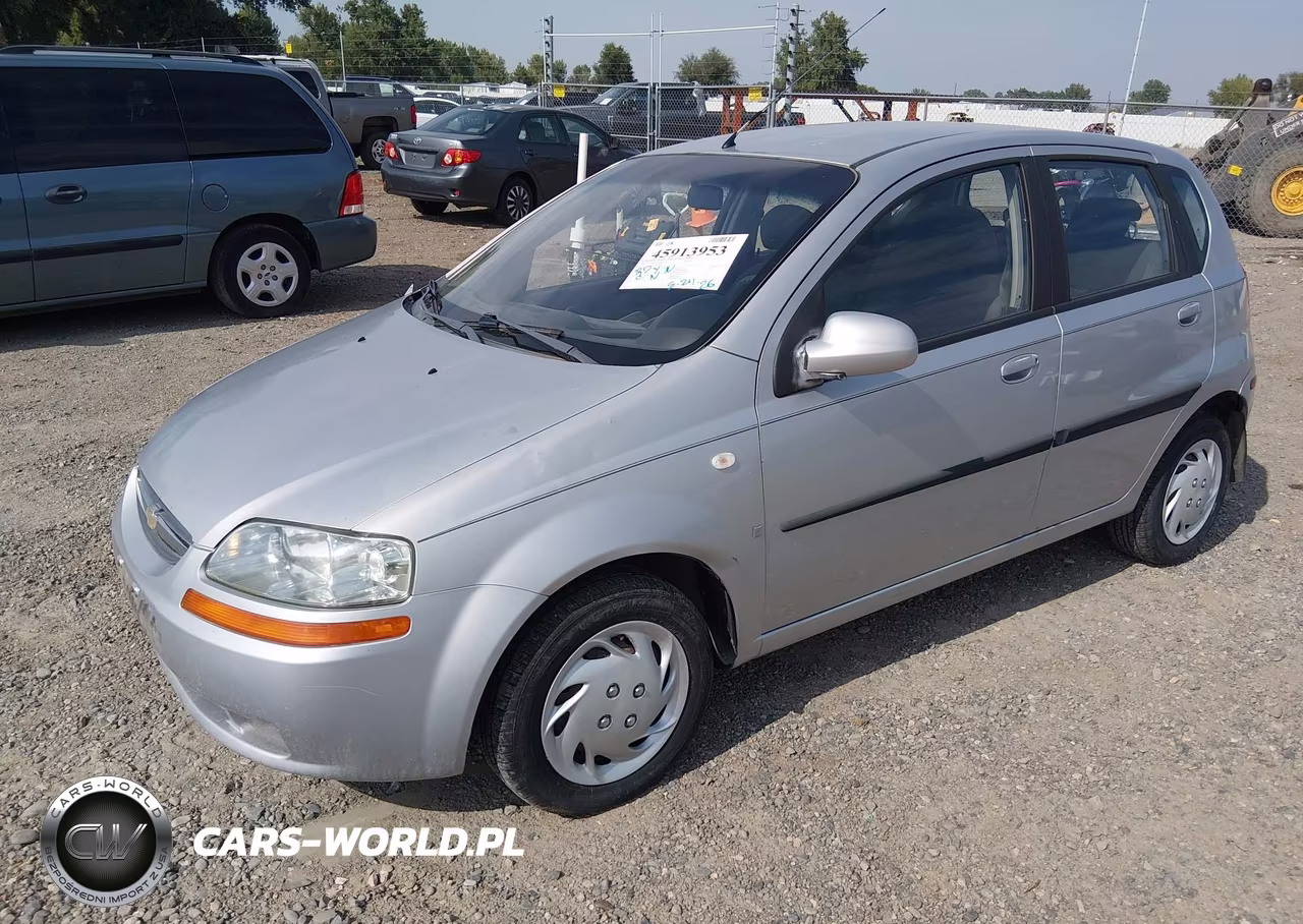 2007 Chevrolet Aveo Svm VIN:KL1TD666X7B763911 - 2