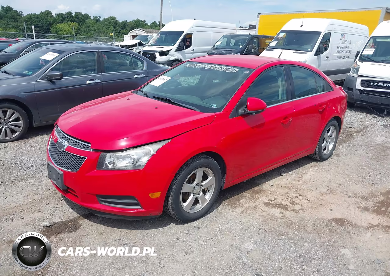 2014 Chevrolet Cruze 1Lt Auto VIN:1G1PC5SB5E7450252 - 2