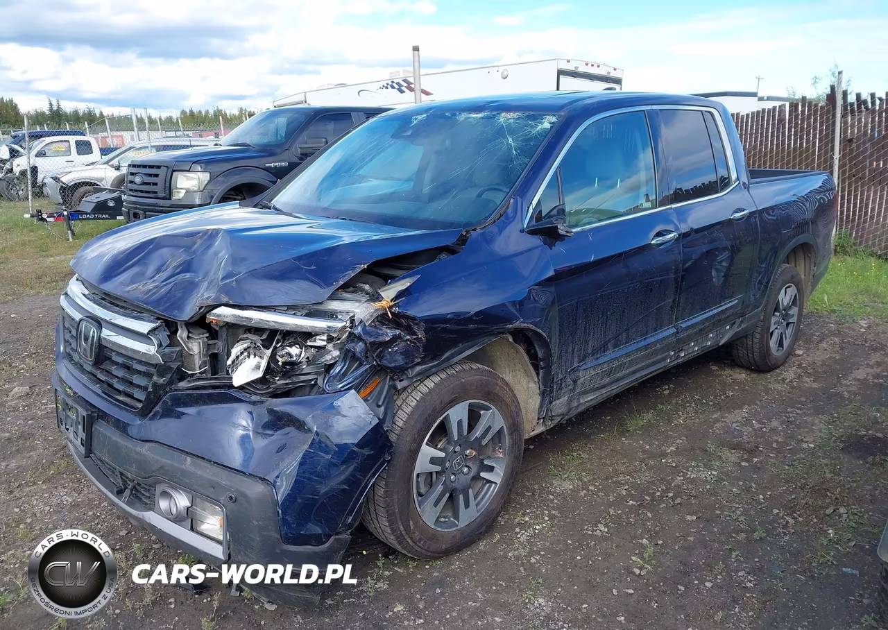 2019 Honda Ridgeline Rtl-E VIN:5FPYK3F7XKB027091 - 2