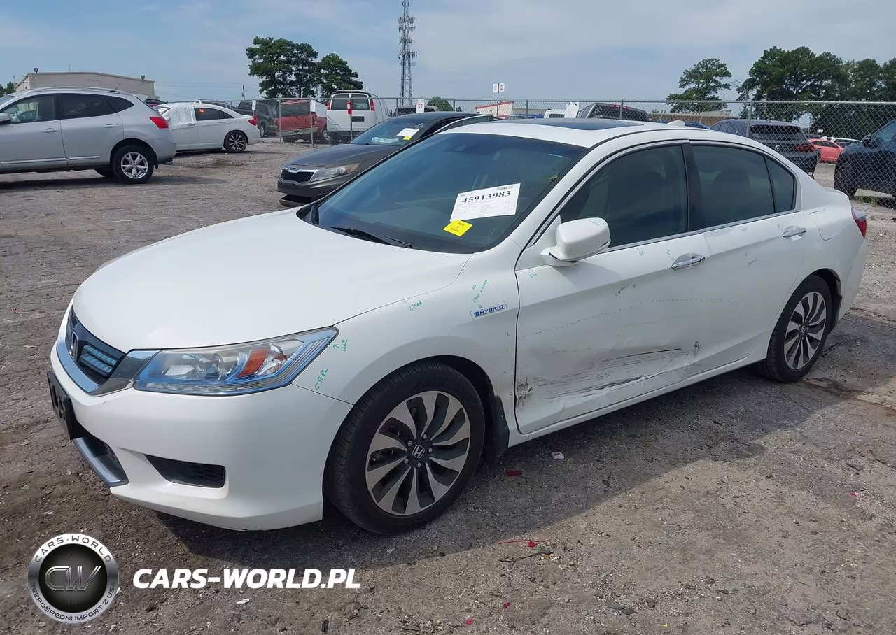 2014 Honda Accord Hybrid Touring VIN:1HGCR6F76EA007337 - 2
